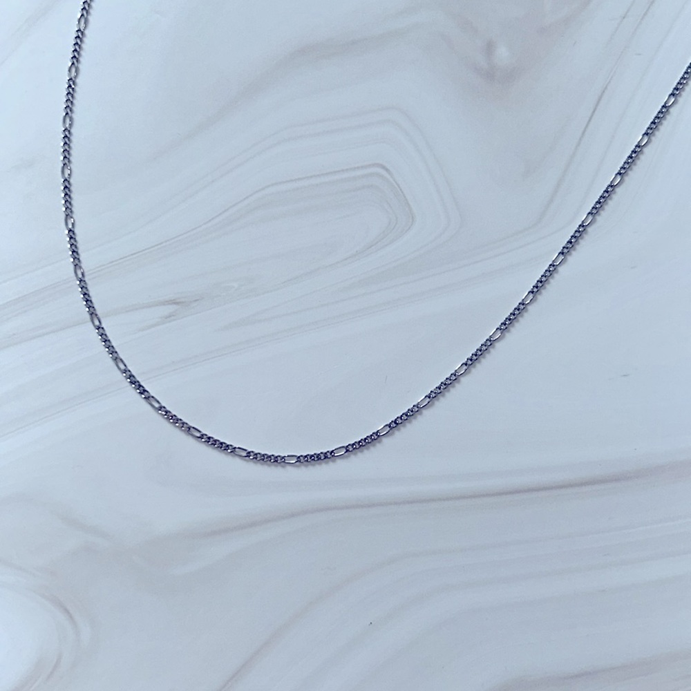 Sterling silver chain necklace